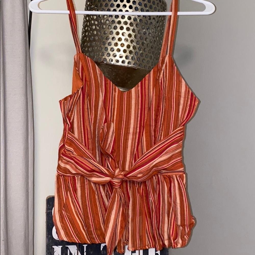 Stripped Tank Top